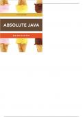 Absolute Java 5th Edition by Walter Savitch -┬á Test Bank