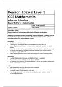 PMT Mock Marking Scheme