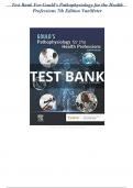 Test Bank - Gould's Pathophysiology for the Health Professions, 7th Edition (VanMeter 2023) Chapter 1-28 | All Chapters