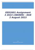 EED2601 Assignment  3 2023 (386989) 