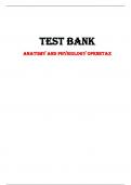 Test Bank For Anatomy and physiology Openstax |All Chapters,  Year-2024|