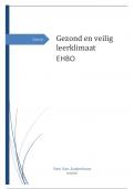 EHBO - gezond en veilig leerklimaat