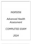 NGR5056 ADVANCED HEALTH ASSESSMENT EXAM 2024