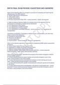 EMT-B FINAL EXAM REVIEW 5 QUESTIONS AND ANSWERS