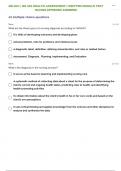 NR-302: | NR 302 HEALTH ASSESSMENT I WRITTEN MODULE TEST 10  HAVING AFFIRMED ANSWERS