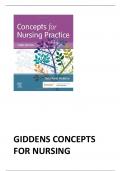 GIDDENS CONCEPTS FOR NURSING PRACTICE, 3RD EDITION