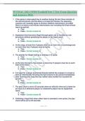 WVSSAC 2021 NFHS Football Part 2 Test Exam Question and Answers 2024