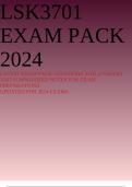 LSK3701 EXAM PACK 2024 