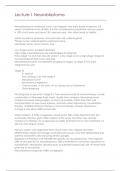 Molecular Genetics College Notes (5052MOGE6Y) 