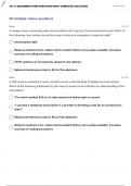 ATI DOCUMENTATION TEST 4 QUESTIONS WITH 100% CORRECT ANSWERS