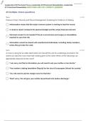 ATI PROCTORED REMEDIATION, LEADERSHIP QUESTIONS WITH 100% CORRECT ANSWERS