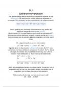 Scheikunde samenvatting 5 vwo - Redoxreacties hoofdstuk 11 - Chemie Overal 5 VWO