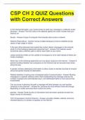 CSP CH 2 QUIZ Questions with Correct Answers 