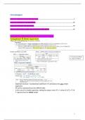 Inferential Statistics - Test 2 - Notes 2/2 - Grade: 7.4