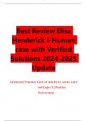 Best Review Elisa  Henderick I-Human  case with Verified Solutions 2024-2025  Update