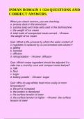 INMAN DOMAIN 1 /324 QUESTIONS AND CORRECT ANSWERS, INMAN DOMAIN 2 /148 QUESTIONS AND 100%VERIFIED ANSWERS & INMAN DOMAINS 3 & 4 /300 QUESTIONS AND ANSWERS 100%VERIFIED.