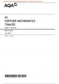 AQA MS 2023 AS FURTHER MATHEMATICS 7366/2D Paper 2 Discrete