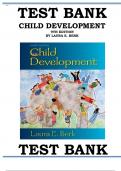 CHILD DEVELOPMENT 9TH EDITION BY LAURA E. BERK TEST BANK