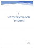 2.1 Opvoedingsondersteuning cijfer 7.0