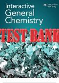 TEST BANK for Interactive General Chemistry by Macmillan Learning.  ISBN-13 978-1319257866 (Complete 23 Chapters)