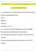 2024 HESI RN Exit V1 Exam with NGN Questions and Answers (Verified by Expert)