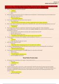 NUR 631 FALL SESSION 2023/2024 RENAL PHYSIOLOGY,RENAL PATHO AND FLUID AND ELECTROLYTE PRACTICE QUIZS. COMPLETE TESTS GRADED A+.