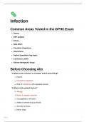 GPHC Pre-registration Exam - Complete Infection High Weighted Revision Guide  