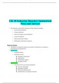 CH. 49 Endocrine Disorders Summarized Notes and Answers