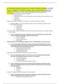 ATI RN MEDSURG 2020/2021 PROCTORED EXAM- LATEST  100% CORRECT STUDY GUIDE.Q$A WITH RATIONALES.