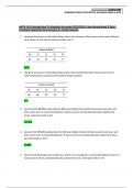 MATH 120: Introduction To Statistics Accurate 2023/2024 Lime Spring Week 5 Quiz.  Complete Questions And Answers A+ Grade Assured