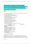 Full Test Bank for Principles of Auditing and Other Assurance Services 22ndEdition by Ray Whittington, Kurt  Pany (Complete Chapters) 2024/2025 verified answers