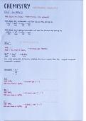 Analysis of Inorganic Compounds Tests