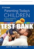 Test Bank For Parenting Today's Children: A Developmental Perspective - 1st - 2018 All Chapters - 9781305964303