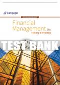 Test Bank For Financial Management: Theory & Practice - 16th - 2020 All Chapters - 9781337902601