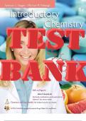TEST BANK for Introductory Chemistry for Today 8th Edition Spencer Seager & Michael Slabaugh