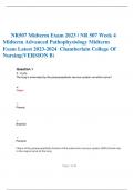 NR507 Midterm Exam 2023 / NR 507 Week 4  Midterm Advanced Pathophysiology Midterm Exam Latest 2023-2024  Chamberlain College Of Nursing(VERSION B)  The lung is innervated by the parasympathetic nervous system via which nerve?     