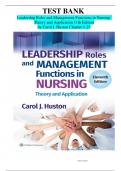 Leadership Roles and Management Functions in Nursing: Theory and Application 10th and 11th Edition PACKAGE DEAL