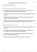 HISTORY 405 EXAM 3 QUESTIONS WITH 100% CORRECT ANSWERS| GRADED A+