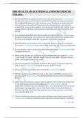 HRB FINAL EXAM QUESTIONS & ANSWERS UPDATED FOR 2024..