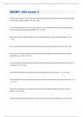 MGMT 455 exam 2 purdue|50 Practice Questions With 100% Correct Answers