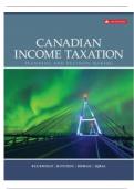 Solution manual for Canadian Income Taxation 2022 2023 25th Edition by William Buckwold, Joan Kitunen, Matthew Roman