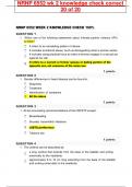 NRNP 6552 wk 2 knowledge check correct 20 of 20 VERY ACTUAL ANSWERS 100% CORRECT NRNP 6552 wk 2 knowledge check correct 20 of 20 VERY ACTUAL ANSWERS 100% CORRECT NRNP 6552 wk 2 knowledge check correct 20 of 20 VERY ACTUAL ANSWERS 100% CORRECT NRNP 6552 wk