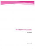 Mindmaps van Psychopathologie 