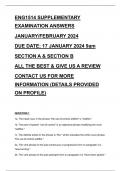 ENG1514 SUPPLEMNTARY EXAMINATION JAN/FEB 2024