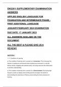 ENG2611 SUPPLEMENTARY EXAMINATION JAN/FEB 2024 ANSWERS