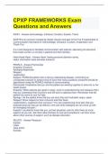 Bundle For CPXP Exam Questions with Correct Answers