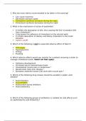 MSN571 PHARMACOLOGY MIDTERM QUESTIONS AND ANSWERS