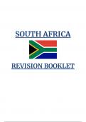 History A-level: South Africa Revision Guide Topic 1-4