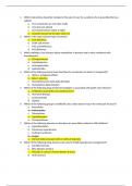 MSN571 PHARMACOLOGY QUESTIONS AND ANSWERS