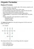 Chemistry ( Organic Chemistry ) 